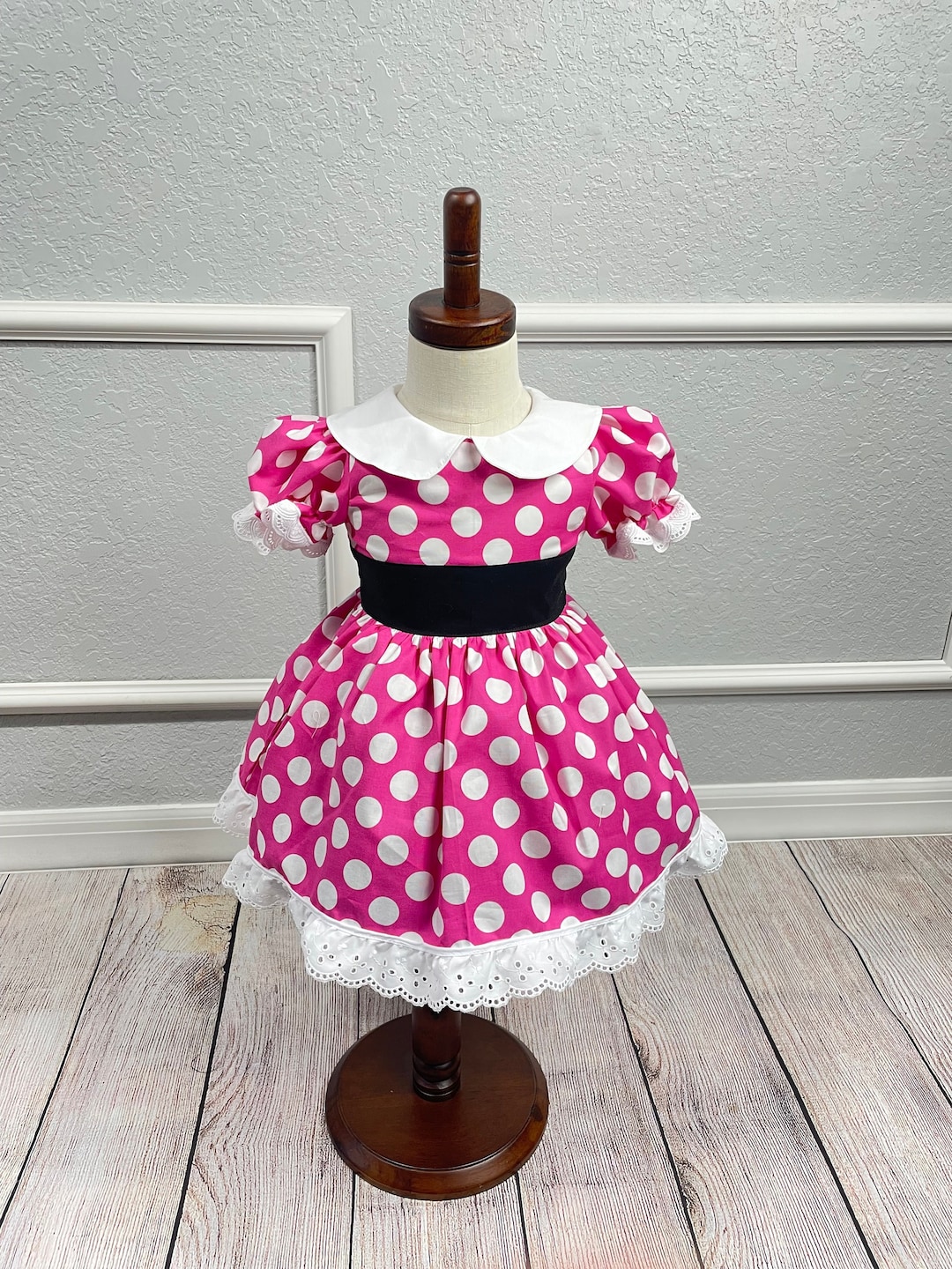 Minnie Mouse Dress/minnie Mouse-inspired Outfit/disney-inspired Dress ...