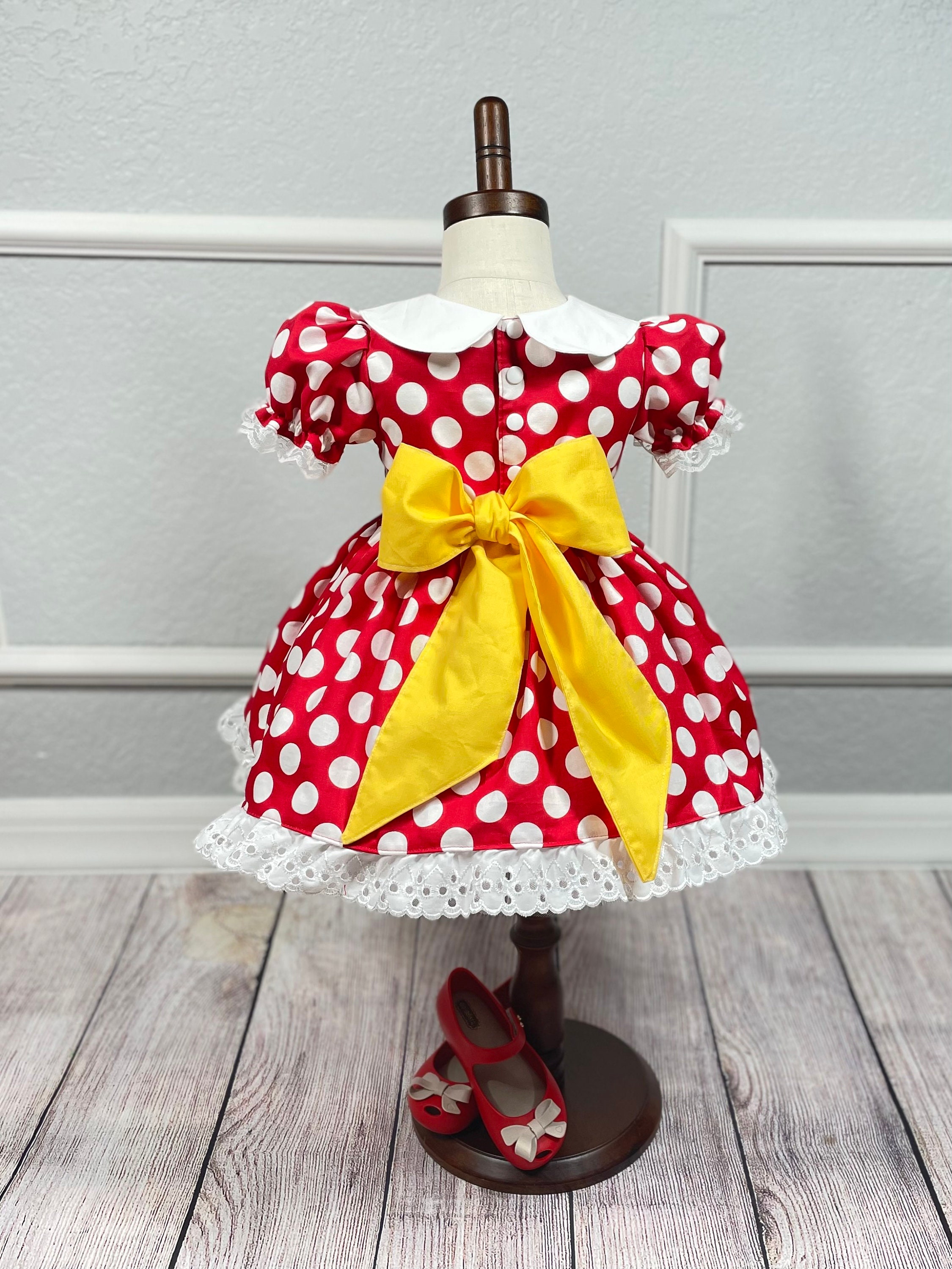 Robe inspirée de Minnie pour fille -  France