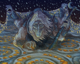 Mystic Celebration - The Dark Crystal - Fan Illustration Print