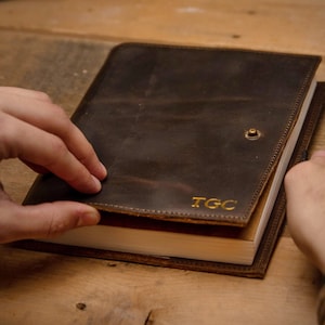 Handmade Thick Vintage Leather Sketch Book Drawing Book Luxury