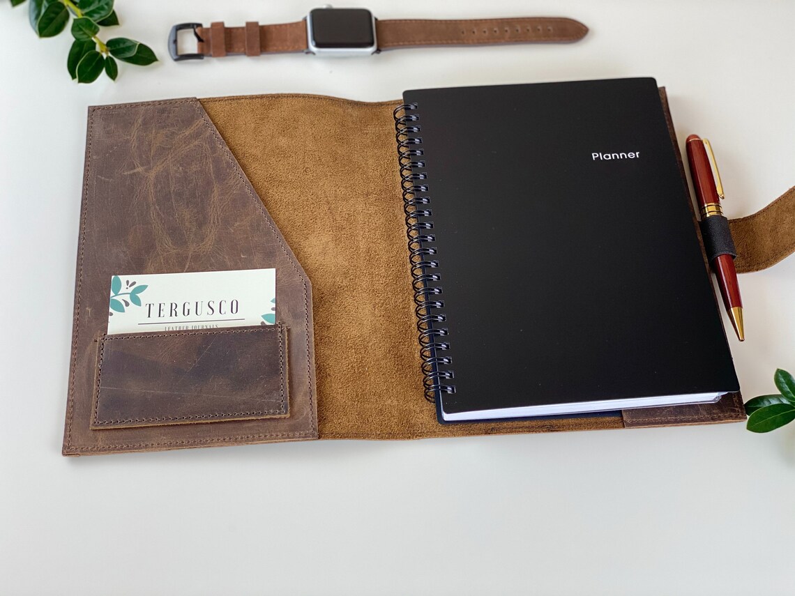 Leather Planner 2023 Personalized 2023 Daily Planner Planner Etsy Australia