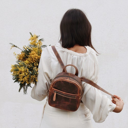 Mini Backpack for Girls Gift, Backpack Purse for Teen Girls Mini Backpack Amazon.com: KKXIU Girls Small Backpack Purse Vegan Leather  main image 4