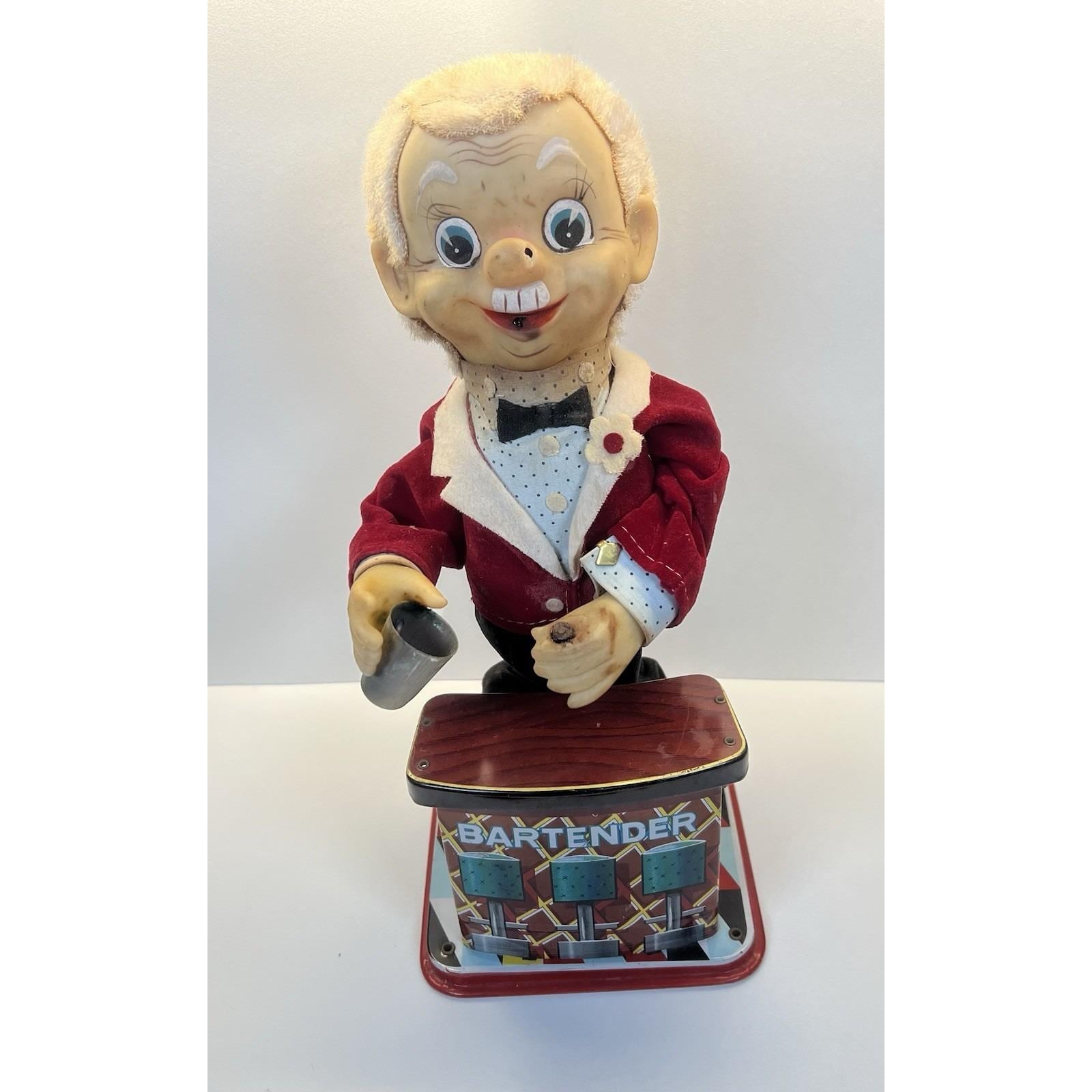 Vintage Bartender Toy - Etsy