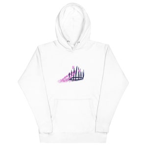 Hades and Persephone Graphic Art Hoodie, Greek Mythology Pullover, Dual crown hoodie