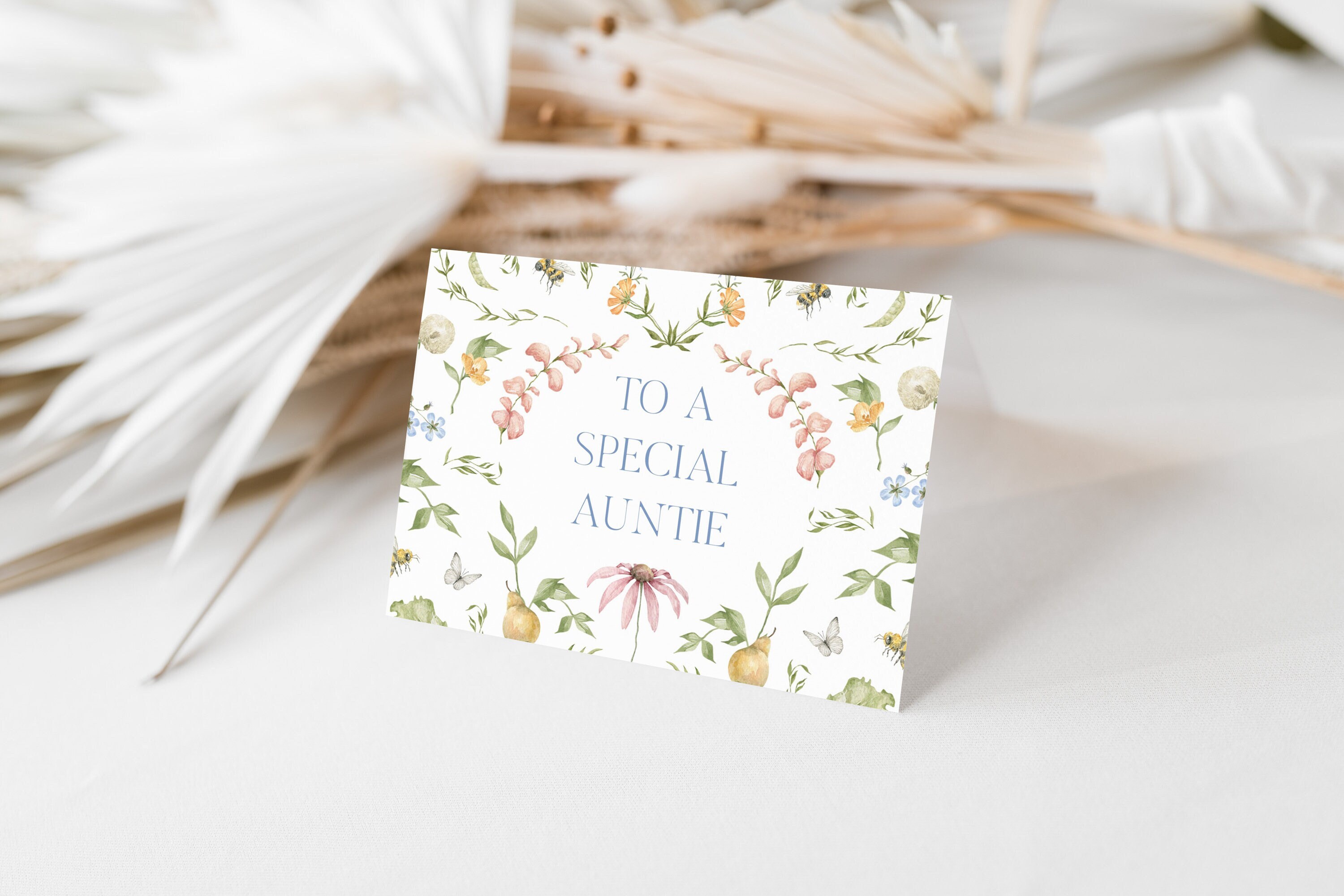 Mothers Day Aunt Printable Card / INSTANT DOWNLOAD / Printable - Etsy