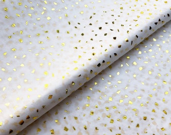 Luxury Flecked White & Gold Foiled Tissue Paper Sheets x5