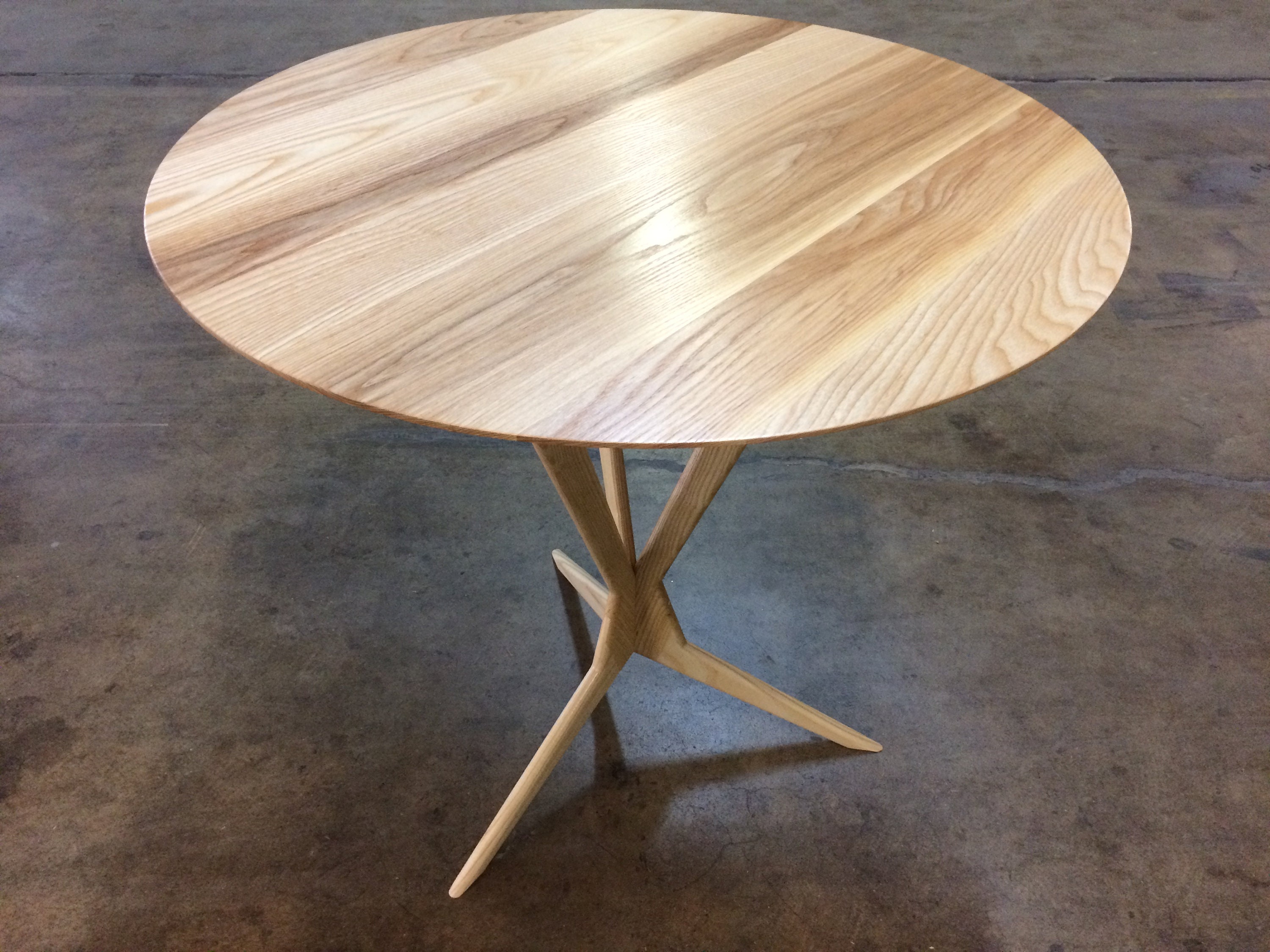 Tripod Dining Table Etsy