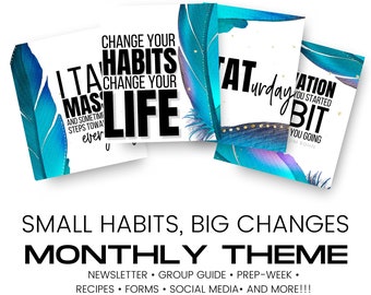 Small Habits, Big Changes Challenge Group - 4 Weeks
