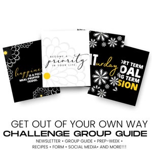 Get Out of Your Own Way - Challenge Group Bundle - 5 Week