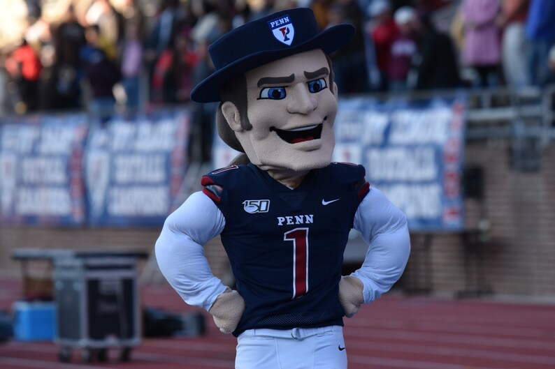 University of Pennsylvania Quaker Mascot Zoom Background Etsy