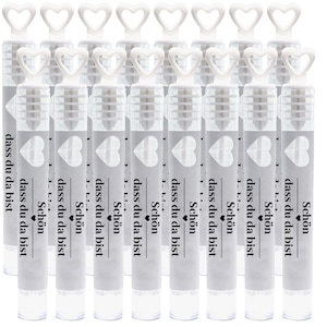 Seifenblasen Hochzeit 24er Set mit Name Datum personalisierte Sticker Etikett Aufkleber Wedding Bubbles Guest Gifts Gastgeschenk Hochzeit zdjęcie 6