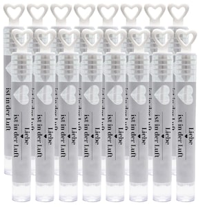 Seifenblasen Hochzeit 24er Set mit Name Datum personalisierte Sticker Etikett Aufkleber Wedding Bubbles Guest Gifts Gastgeschenk Hochzeit Bild 8