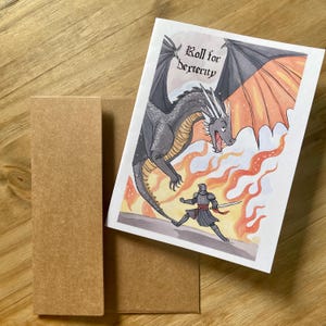Tarjeta de estímulo para hacer bromas con el dragón: tira para mejorar la destreza: tarjeta para cualquier ocasión para jugadores de mesa