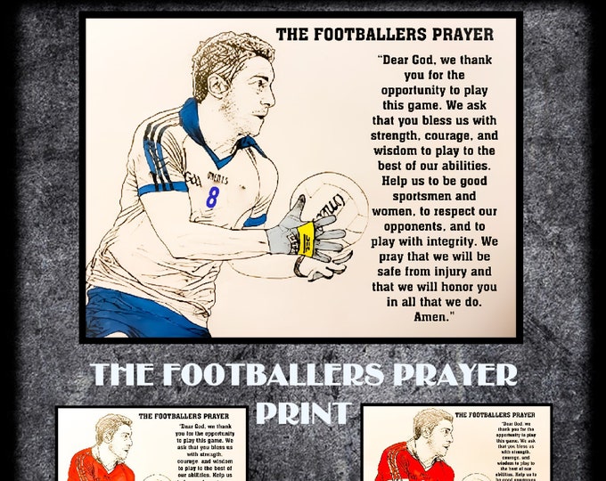 The Footballers Prayer