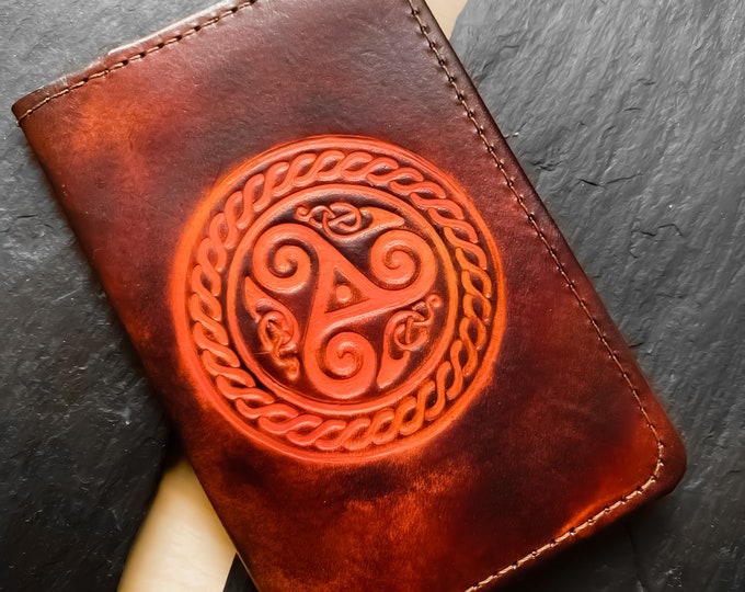 Celtic symbol credit card wallet