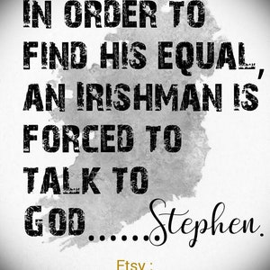 The Irishmans Equal.
