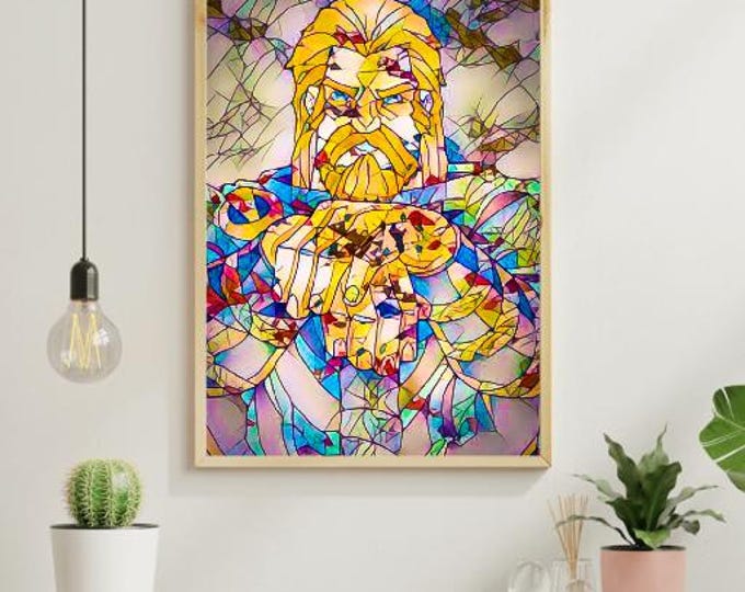 Brian Boru unframed Art print.