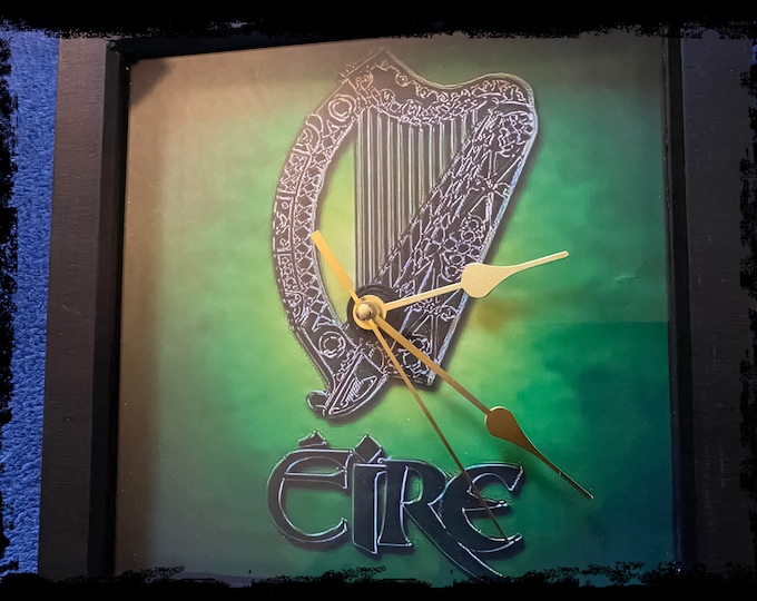 Eire Glass clock.