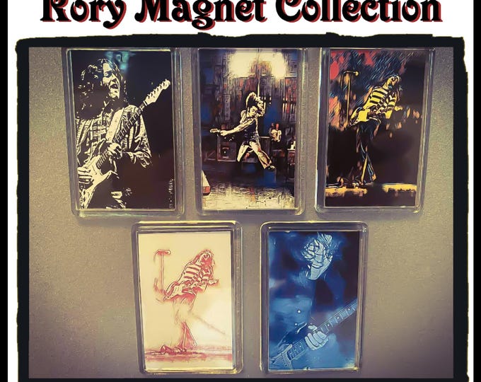 Rory Gallagher magnet collection