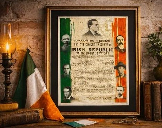 The Rising Collection - Bailiúchán an Éirí Amach unframed print.