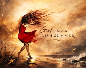 Girl in an Irish Summer Print – Wild Atlantic Way Wall Art