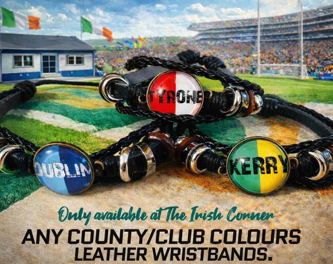 Any County leather wristbands
