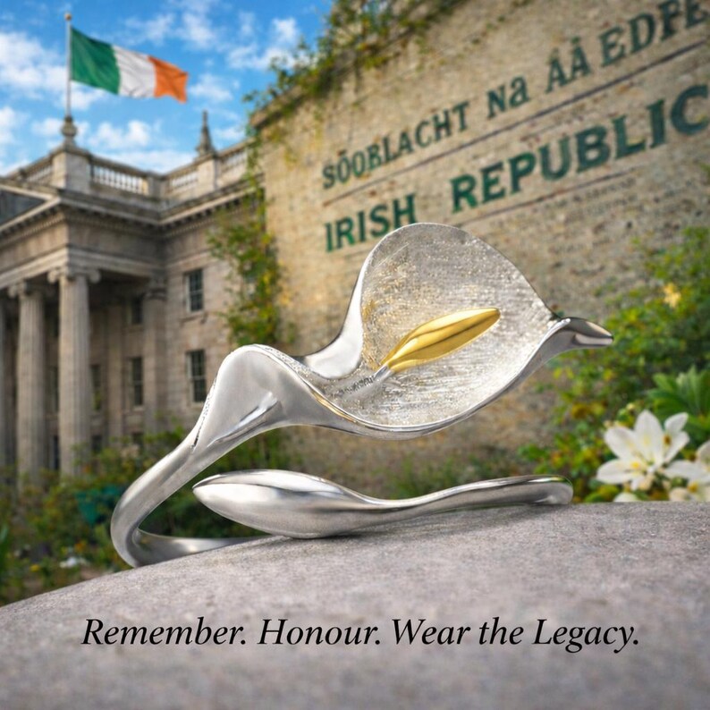 Easter Lily Ring – 1916 Rising Silver Commemorative, 110th Anniversary ...