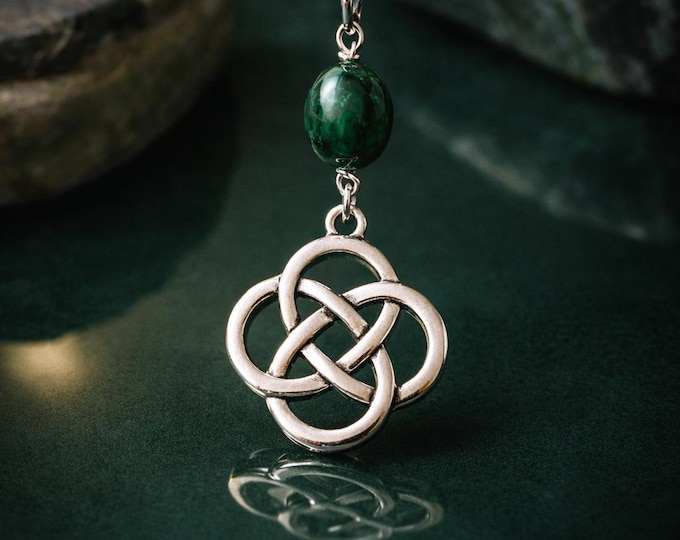 Celtic Infinity Knot Pendant – Sterling Silver Unisex Necklace – Eternal Irish Heritage Jewellery Gift