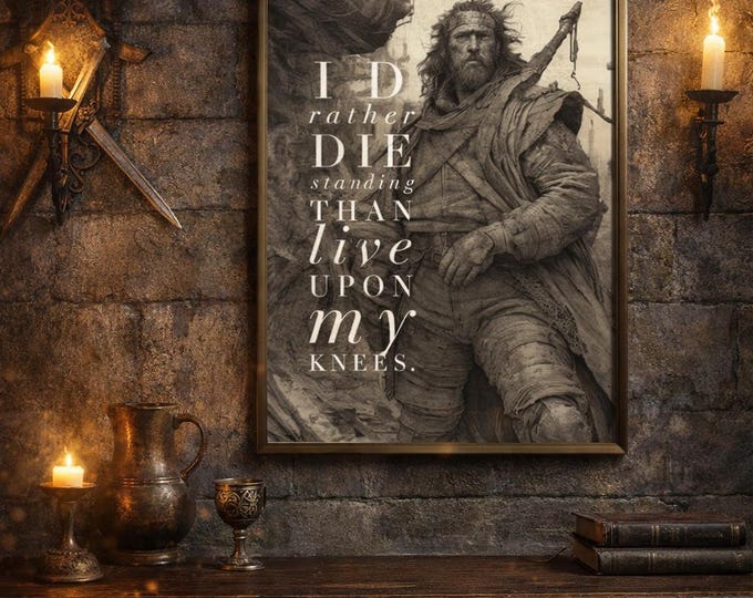 Celtic Warrior Print