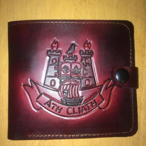Handgemachte Dublin Leder Geldbörse