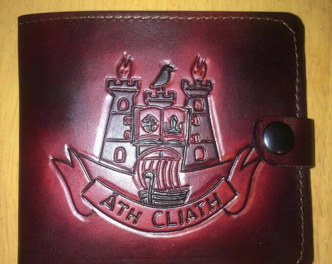 Handmade Dublin leather wallet