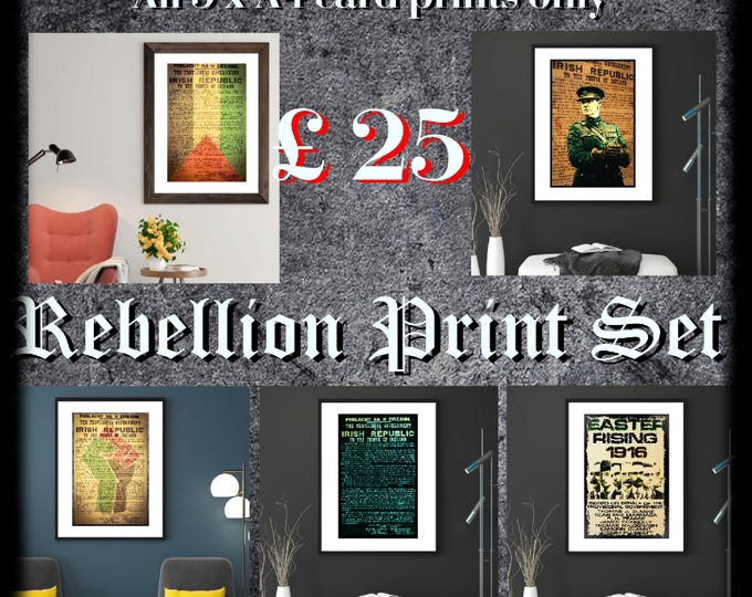 The Rebellion 5 print set.