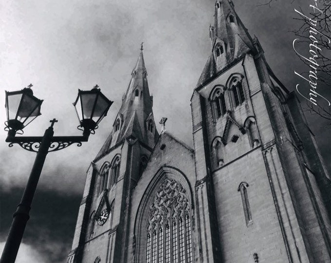Armagh cathedral Dark - Ardeaglais Ard Mhacha Dorcha