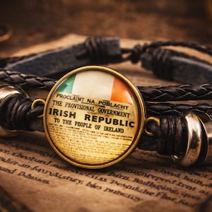 Proklamation oder dreifarbiges Armband - Forógra nó trí dhath