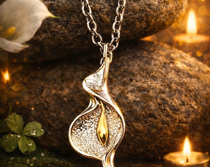 1916 Easter Lily Necklace – 110th Anniversary Remembrance Pendant