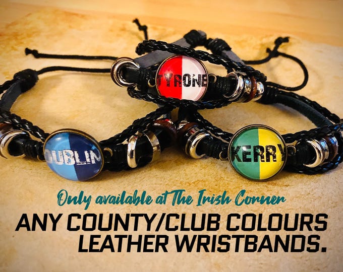Any County leather wristbands