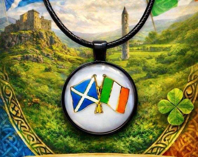 Irish Scottish Heritage Pendant Necklace – Celtic Family United