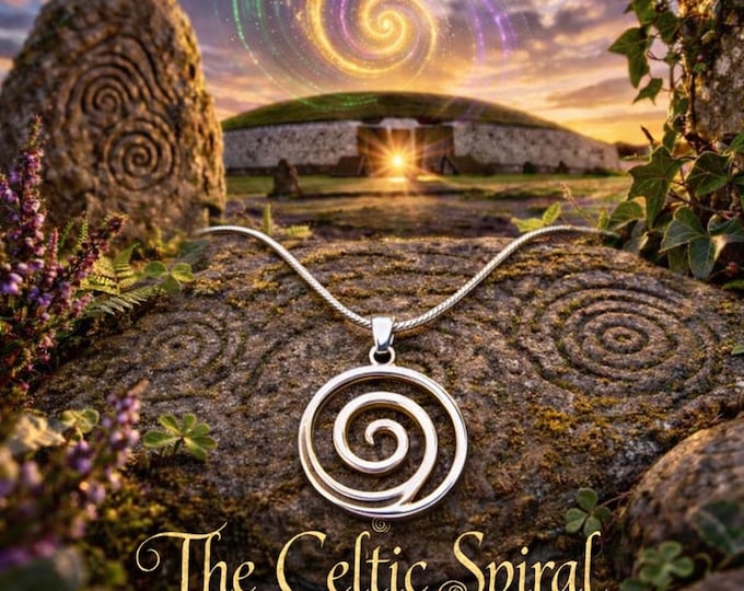The Spiral of Éire Pendant | Celtic Spiral Jewellery