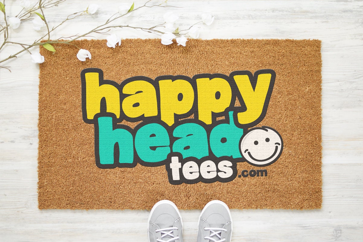 Business Logo Doormat Custom Logo Doormat Personalized Etsy