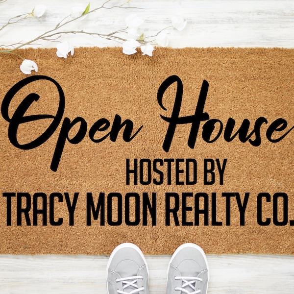 Open House Doormat Etsy