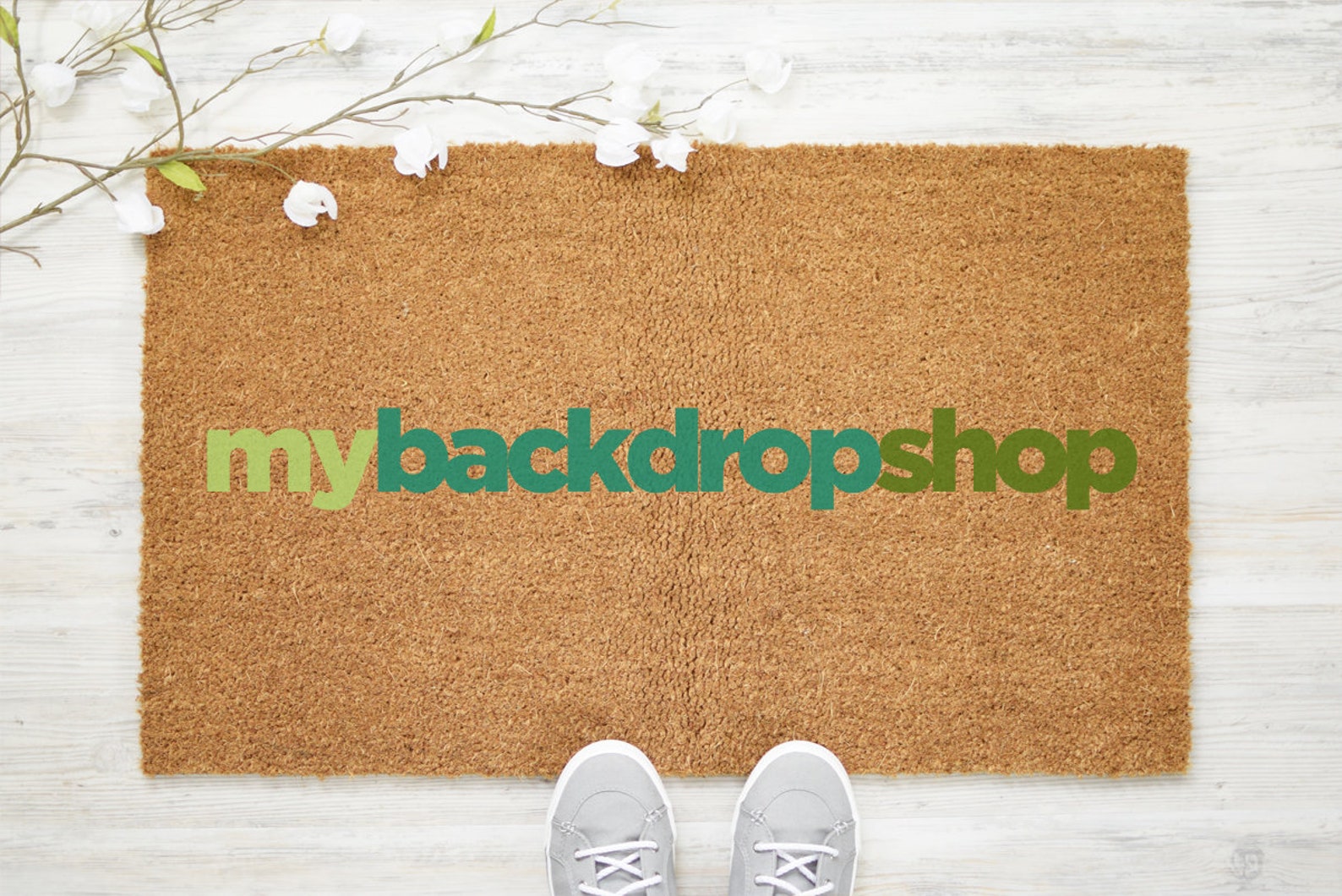 Business Logo Doormat Custom Logo Doormat Personalized Etsy