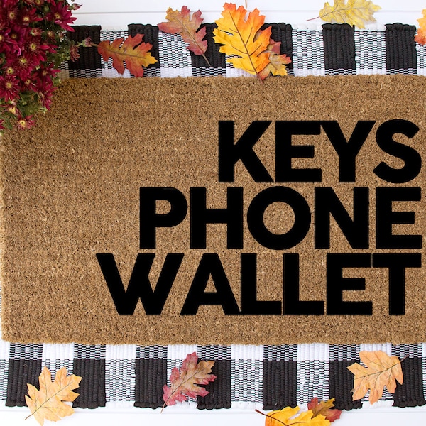 Keys Phone Wallet Etsy