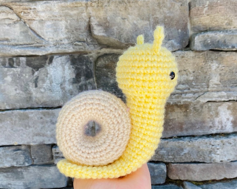 Crochet Donut Snail, Donut Plush Pattern, Snail Crochet Pattern PDF, Instant Download Amigurumi Pattern image 4