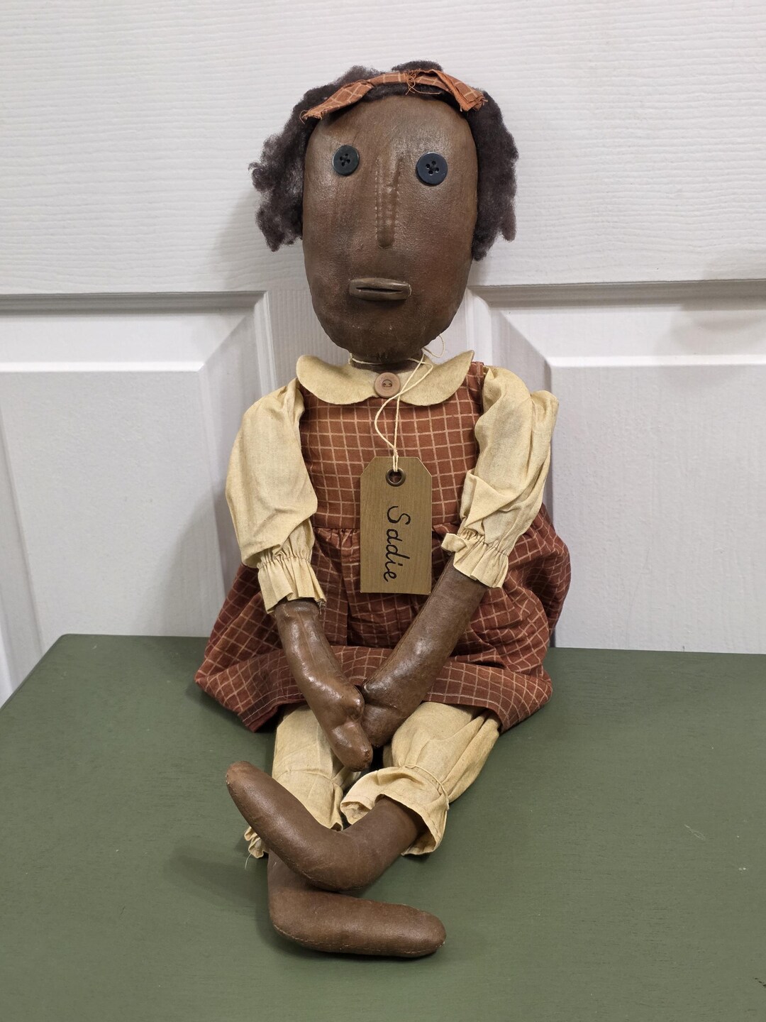 Rustic Dolls Gorgeous Vintage Handmade 22