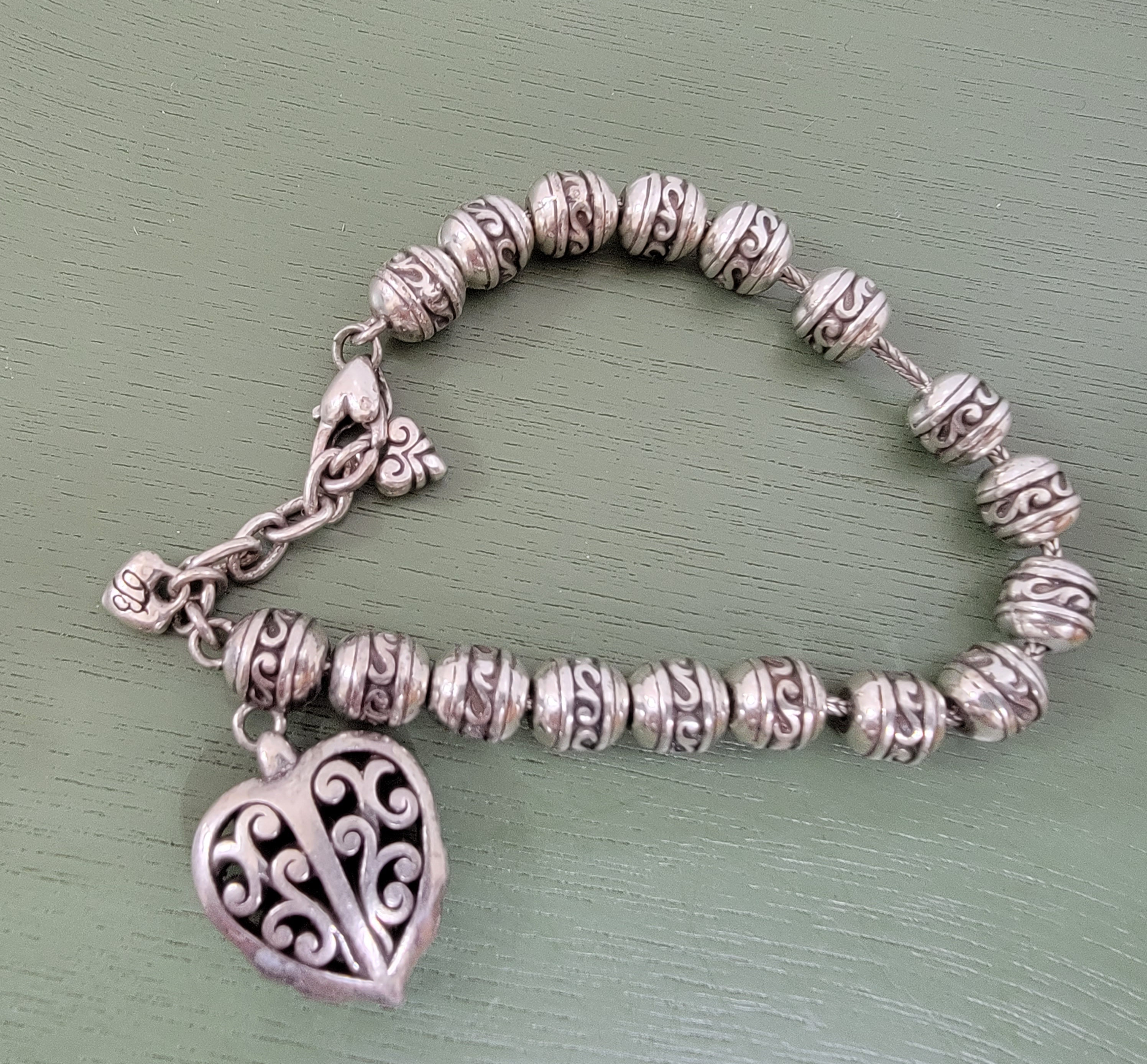 One Heart Charm Bracelet - Brighton