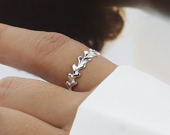 Leaves Ring, Leaf Branch RING