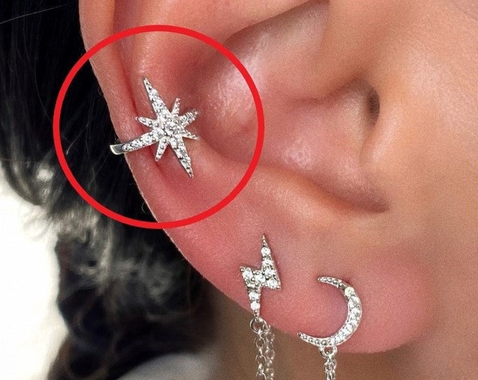 Star Ear Cuff