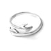 Love Hug Ring, Adjustable silver ring, Love Hugging Hand Stackable Ring, Couple ring