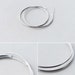 thumbnail image 2 of Wholesale Lot 40mm Steel Hoop Earrings – Punchy Color, 6 Pairs, Women’s Metal Hoops 2 of 5