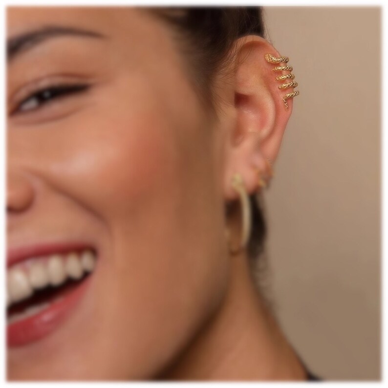 Snake Ear Cuff Ear Cuff No Piercing Fake Cartilage No Etsy